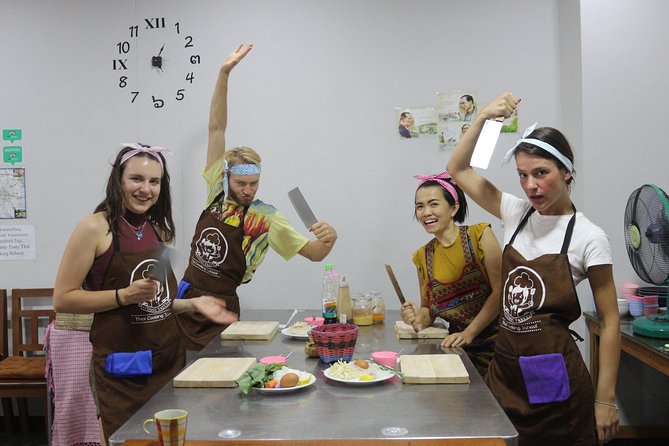 Half Day Evening Cooking Class with Market Tour in Chiang Mai - Learning beside instructors who keep things relaxed