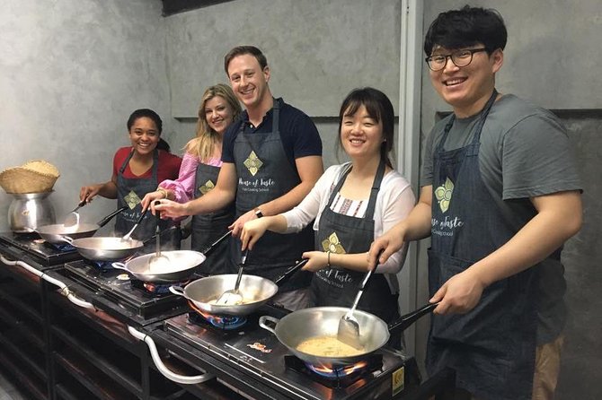 Hands on Thai Cooking Class and Market Tour - Building curry paste from scratch