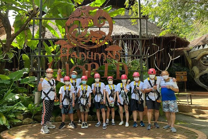 Hanuman World Zipline & Skywalk Phuket - Skywalk bridges slow the pace