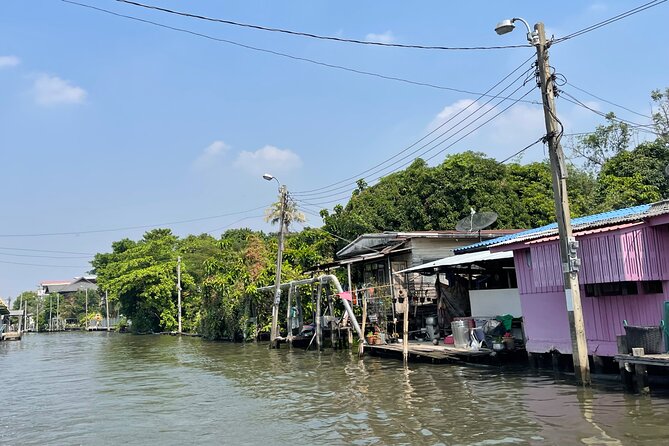 Hidden Bangkok Longtail Boat Tour to Big Buddha&Canal Life 2hrs - Khlong Bang Luang and the Artist House
