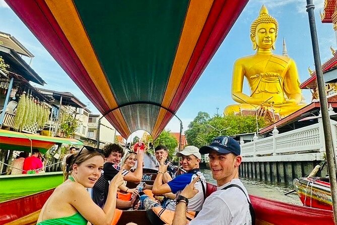 Hidden Bangkok Longtail Boat Tour to Big Buddha&Canal Life 2hrs - Finding the boat near Wat Arun