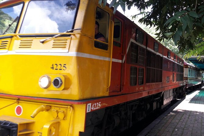 Historic River Kwai Bridge Full Day Join Tour from Hua Hin - Stop three: the historic train beside the river