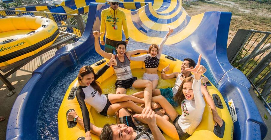 Hua Hin: Vana Nava One-Day Water Jungle Park Entrance Ticket - Three major rides for serious water-park energy