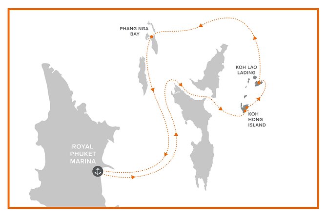 Hype Yacht : VIP tour Krabi Islands & Phang Nga Bay from Phuket - Hong Beach, Snorkeling, and the 360-Degree Viewpoint