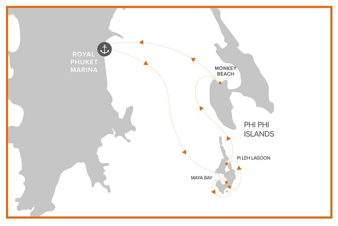 Hype Yacht : VIP Tour Phi Phi Island & Maya Bay from Phuket - Food, drinks, and comfort during eight and a half hours