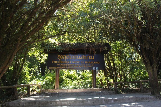 Inthanon Day Trip from Chiang Mai with Lunch - Group or Private - The summit area and Thailand’s highest point