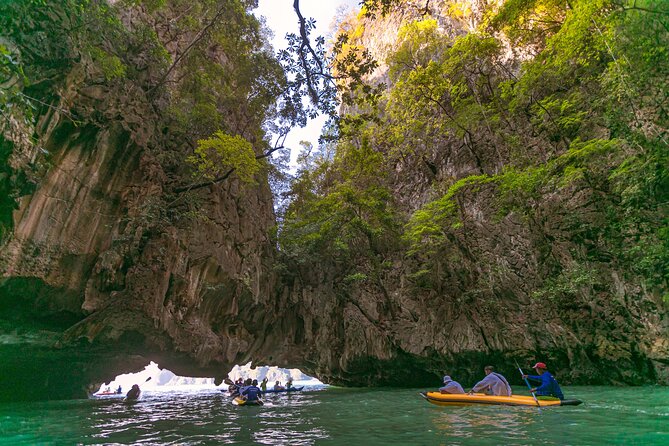 James Bond Island by Big Boat with Canoeing - Canoeing through Koh Panak Cave