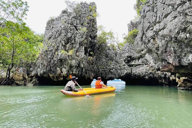James Bond Island Canoeing 7 Point 5 Island By Speedboat From Phuket - The speedboat saves time but costs comfort