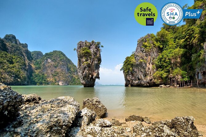 James Bond Island Canoeing 7 Point 5 Island By Speedboat From Phuket - Bat Cave and Ice Cream Cave show the bay’s unusual shapes