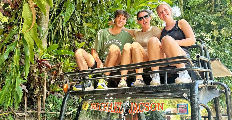 Jeep Tour Koh Samui Jungle Safari Full Day Adventure - Wat Plai Laem Shows Samui’s Chinese Thai Style