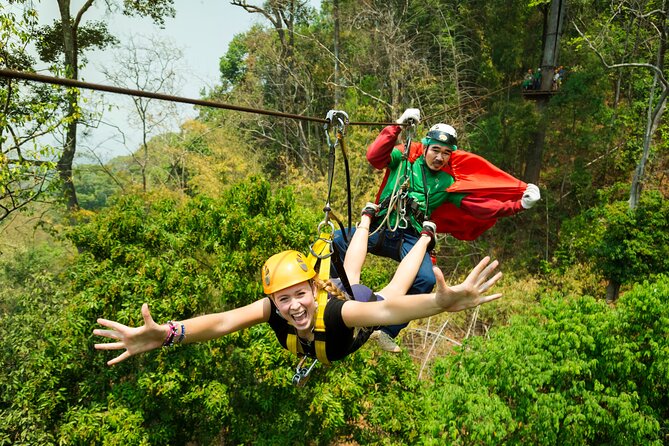 Jungle Flight Zipline Roller Coaster - Lunch and the return to Chiang Mai