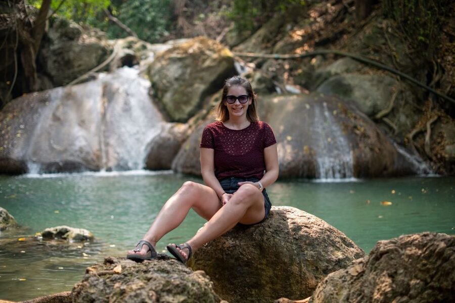 Kanchanaburi: Erawan Waterfall & Train Full-Day Tour - The Bridge on the River Kwai closes the day
