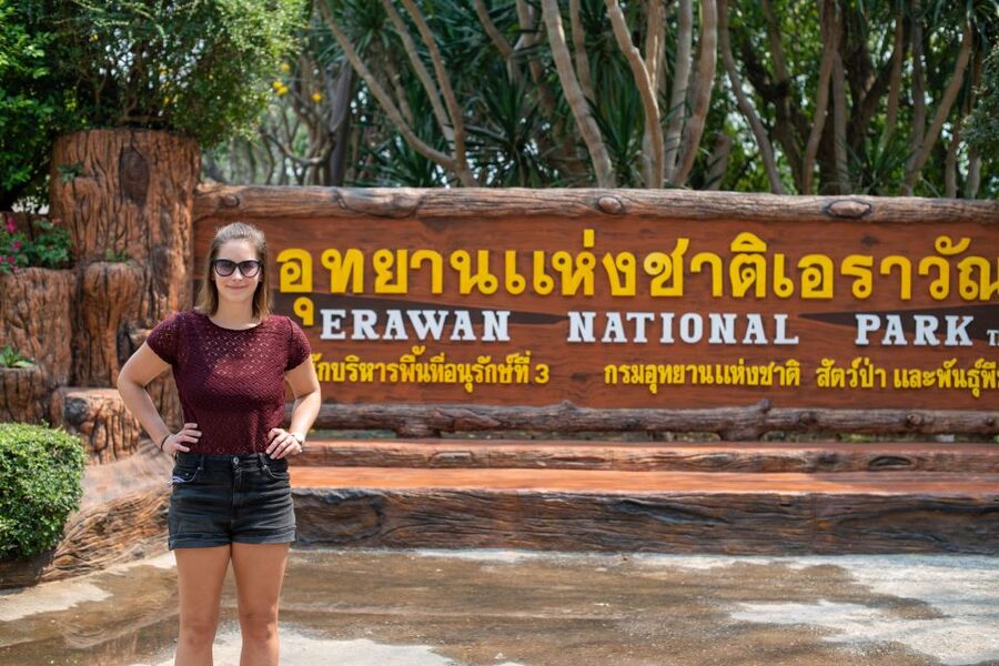 Kanchanaburi: Erawan Waterfall & Train Full-Day Tour - Small-group transport and pickup details