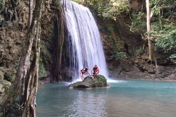 Kanchanaburi Full Day Tour: River Kwai and Erawan Falls - A boat ride to River Khwae Bridge