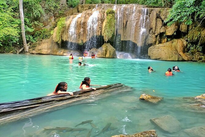 Kanchanaburi Full Day Tour: River Kwai and Erawan Falls - JEATH War Museum and the Death Railway story