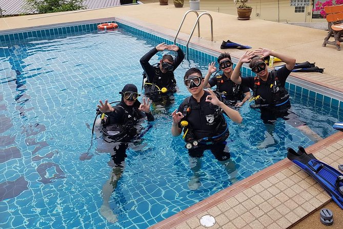 Kata Beach Diving for Beginners Pool Training and 1 Beach Dive - Food, transport, and what the $114 includes