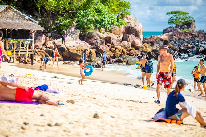 Khai Island Half Day Tour From Phuket - Snorkeling equipment, fruit, and the guide