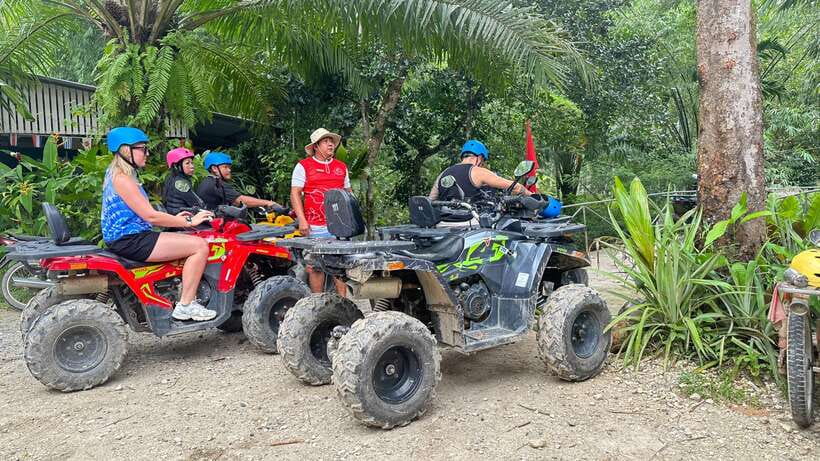 Khao Lak: ATV Park Quad-Bike Tour - Learning the quad before the real ride