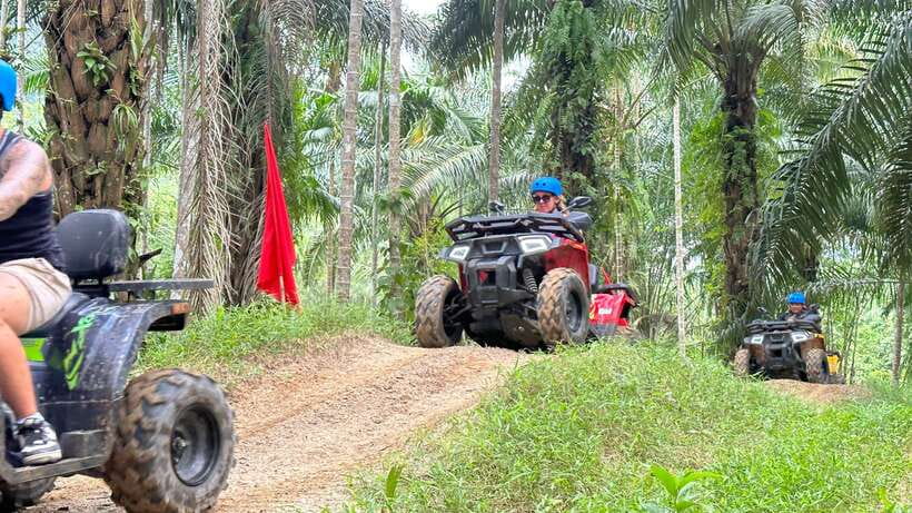 Khao Lak: ATV Park Quad-Bike Tour - The canal or waterfall stop needs a seasonal check