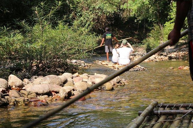 Khao Lak: Bamboo Rafting & Sea Turtle Conservation Center - Ton Pling Waterfall: a pleasant finish with limits