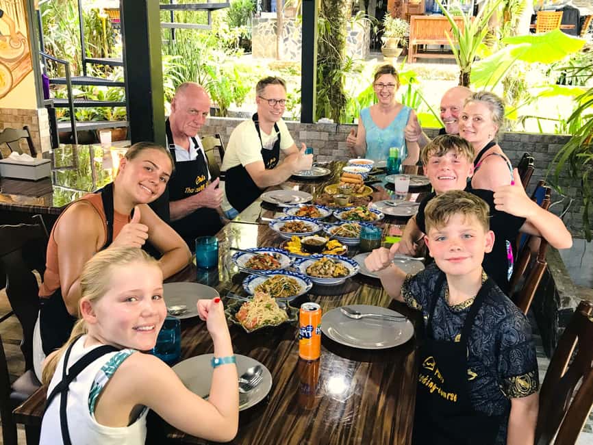 Khao Lak Pui's Authentic Thai Cooking Class - Making spring rolls from scratch