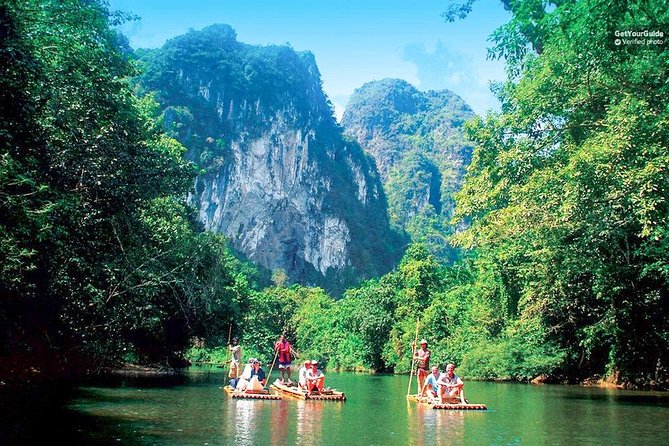 Khao Sok: Full Day Bamboo Rafting Tour from Khao Lak - Feeding and bathing elephants at the rescue camp