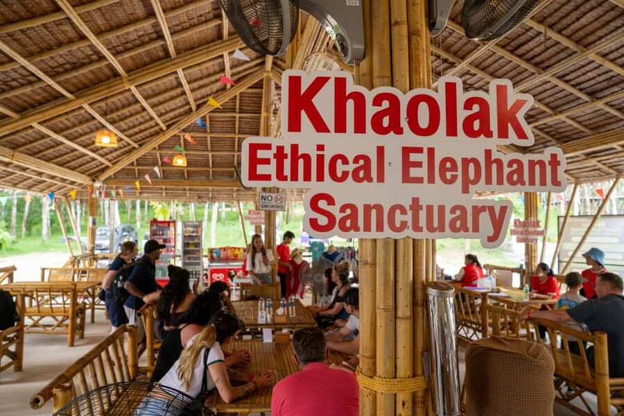 Khaolak: Elephant Sanctuary Guided Tour with Hotel Transfers - Photography without a separate charge
