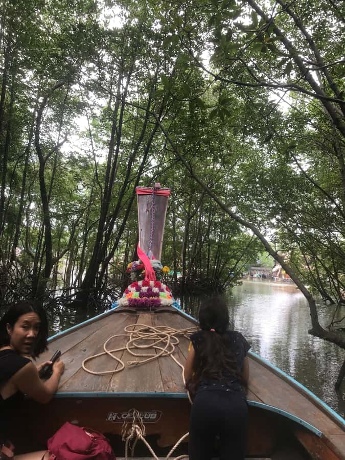 Ko Lanta: EXPLORE MANGROVE TOUR BY LONGTAIL BOAT WITH LUNCH - Walking through the forest and fishing village