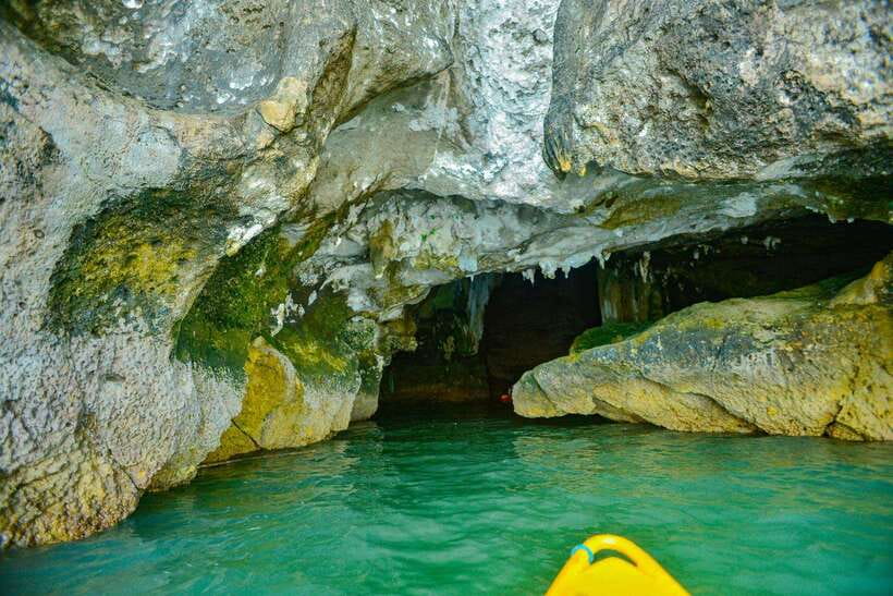 Ko Lanta: Full-Day Mangrove and Sea Cave Kayaking Experience - Koh Talabeng brings the caves and the best scenery