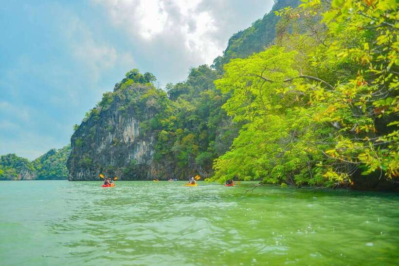 Ko Lanta: Full-Day Mangrove and Sea Cave Kayaking Experience - Koh Phee requires a careful choice