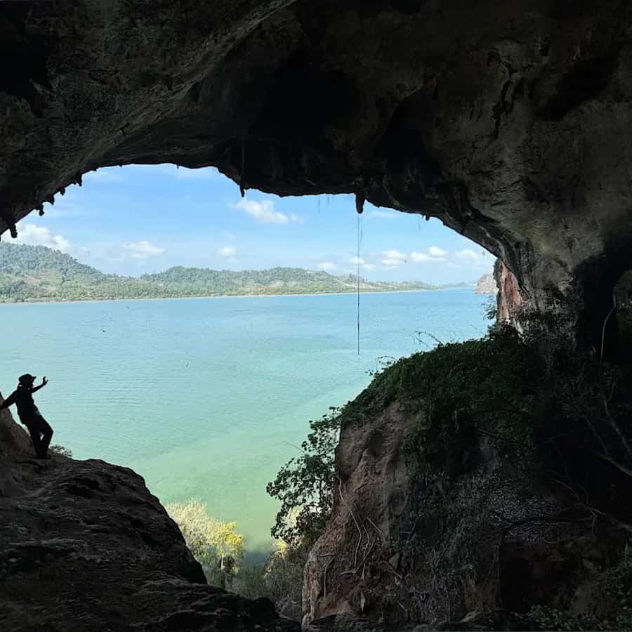 Ko Lanta: Half-Day Kayaking Koh Phee & Koh Talabeng 2 Caves - Koh Talabeng by kayak