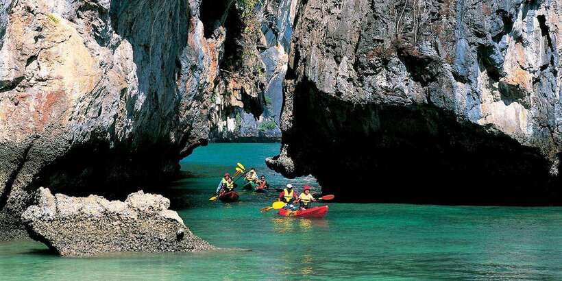 Ko Lanta: Ko Aung, Ko Phee Ghost Cave Island, Talabeng Kayak - Beach Time Keeps the Schedule From Feeling Like Work