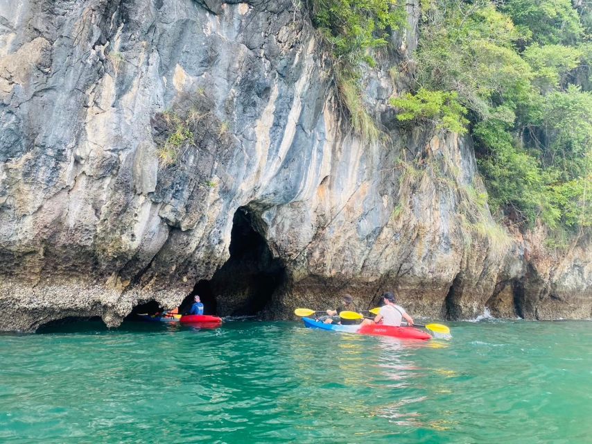 Ko Lanta: Mangrove Kayaking, Ko Talabeng, & Skull Island - Skull Island’s steep cave climb