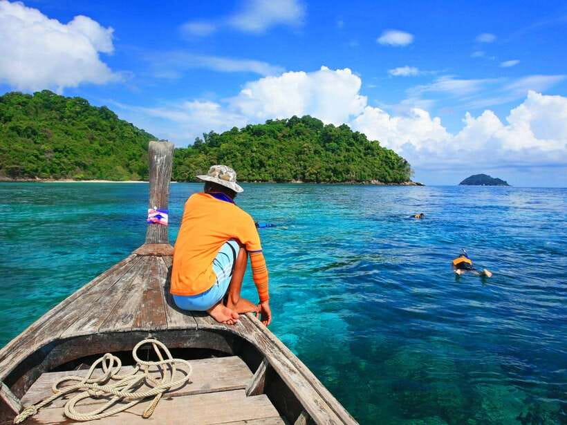 Ko Lanta: Unique 4-Island Long-Tail Snorkeling Tour w/ Lunch - Koh Ma finishes with 45 minutes in the water
