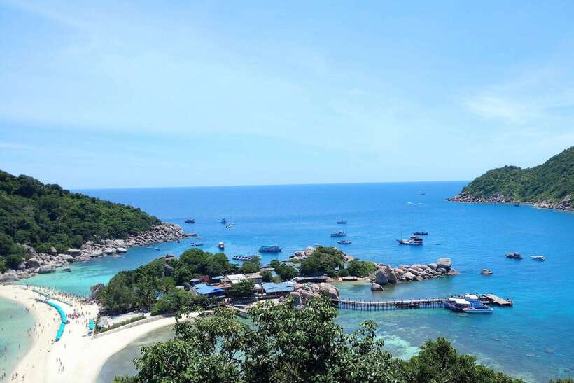 Ko Tao: Morning Trip to Ko Nangyuan’s Serene Oasis by Oxygen - Shark Bay, with weather in charge