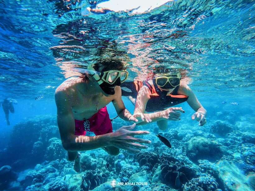 Koh Chang: 3 or 4 Islands Snorkel & Beach Tour by Big Boat - How much time is spent riding and waiting