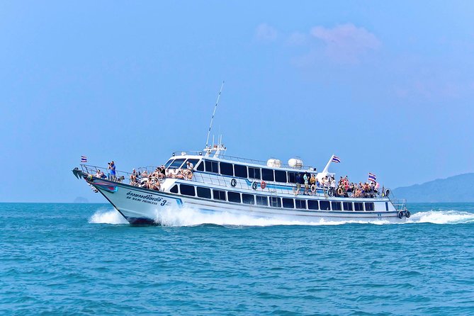 Koh Lanta to Ao Nang by Ao Nang Princess Ferry - The Route From Saladan Pier to Ao Nang