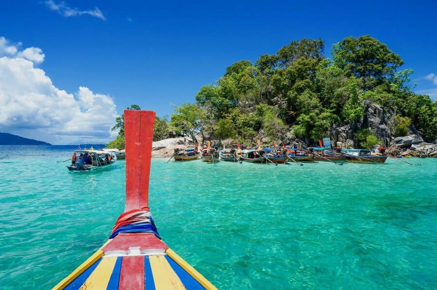 Koh Lipe: 7 Island Snorkeling Trip by Longtail Boat w/ Lunch - Koh Hin Ngam and its black stones