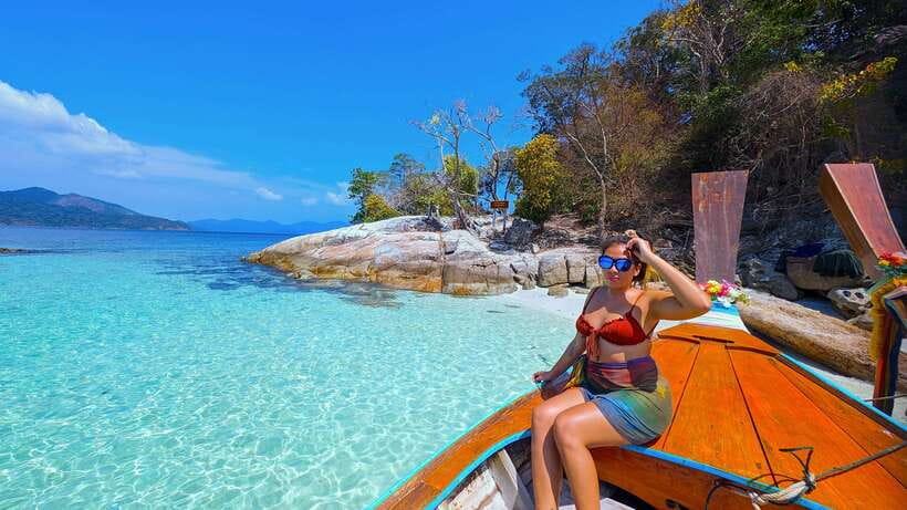 Koh Lipe: Island Hopping by Private Longtail Boat w/ Snorkel - Koh Ra Wi and its turquoise beach