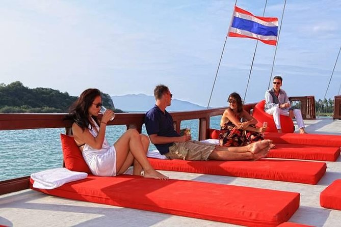 Koh Phangan Brunch and Snorkeling Cruise - Departure from Koh Samui - The Red Baron gives the cruise its character