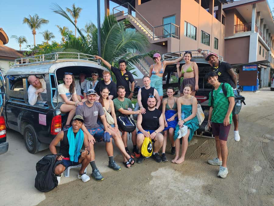 Koh Phangan Shared Road Trip by Mingalaba road trip - Why this trip makes sense without a motorbike