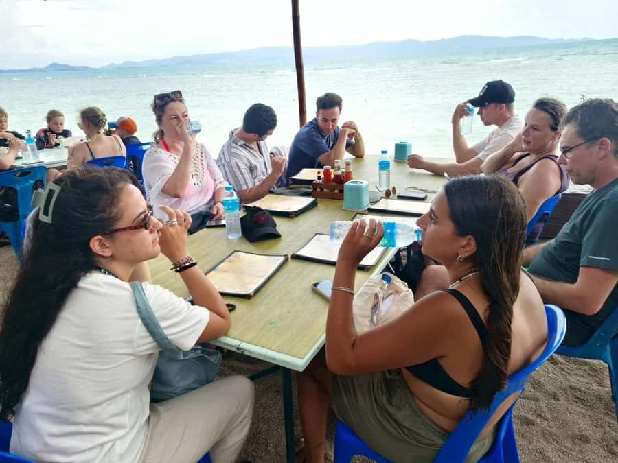 Koh Phangan Shared Road Trip by Mingalaba road trip - Koh Ma: snorkeling and a walk across the sandbar
