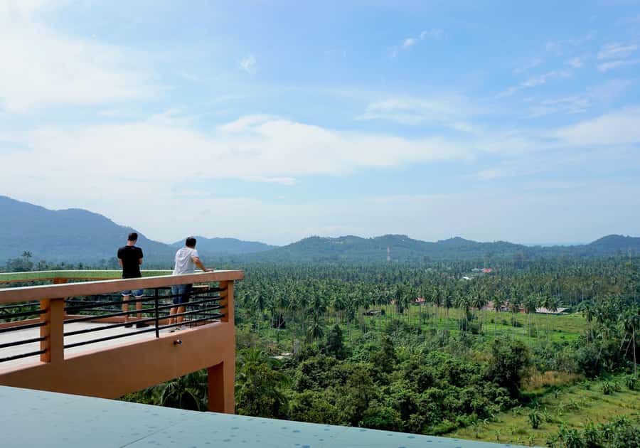 Koh Samui: 4x4 Off Road Island Safari Tour Including Lunch - Morning temples and the Chinese lady monk