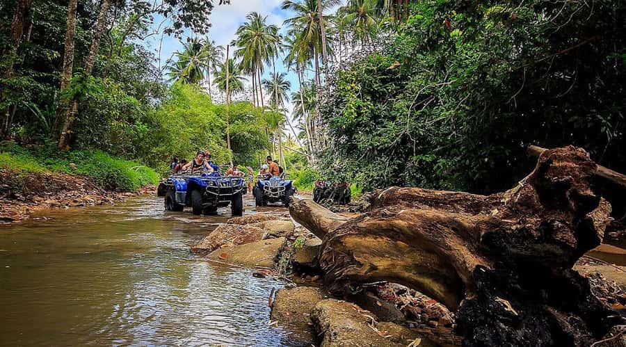 Koh Samui: ATV Quad Bike Safari Tour - The jungle route brings the real excitement