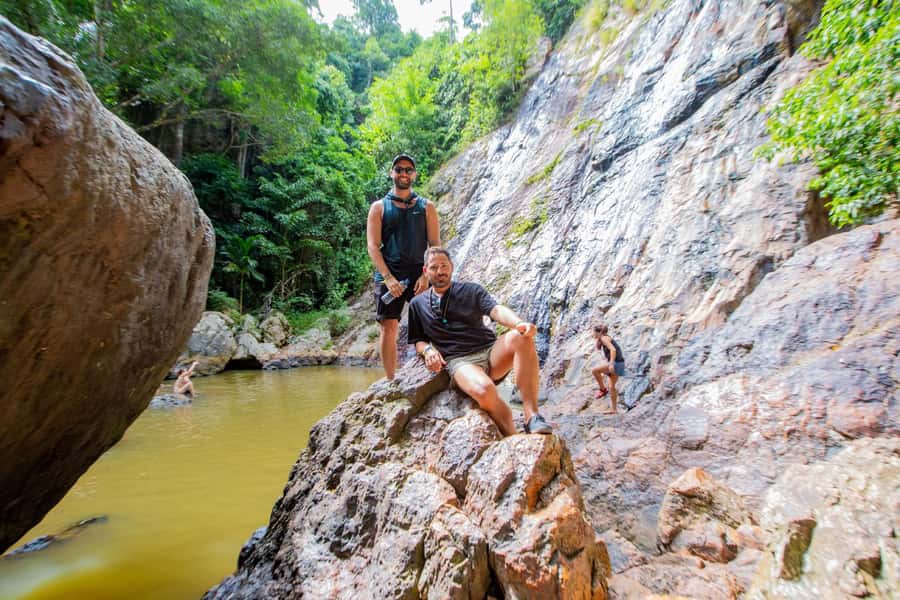 Koh Samui City Tour with Cultural and Scenic Highlights - Lad Koh Viewpoint and Chaweng Beach from above