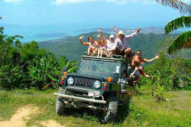 Koh Samui Jungle Safari By JEEP With MR.UNG (Including Lunch) - Starting with Hin Ta and Hin Yai