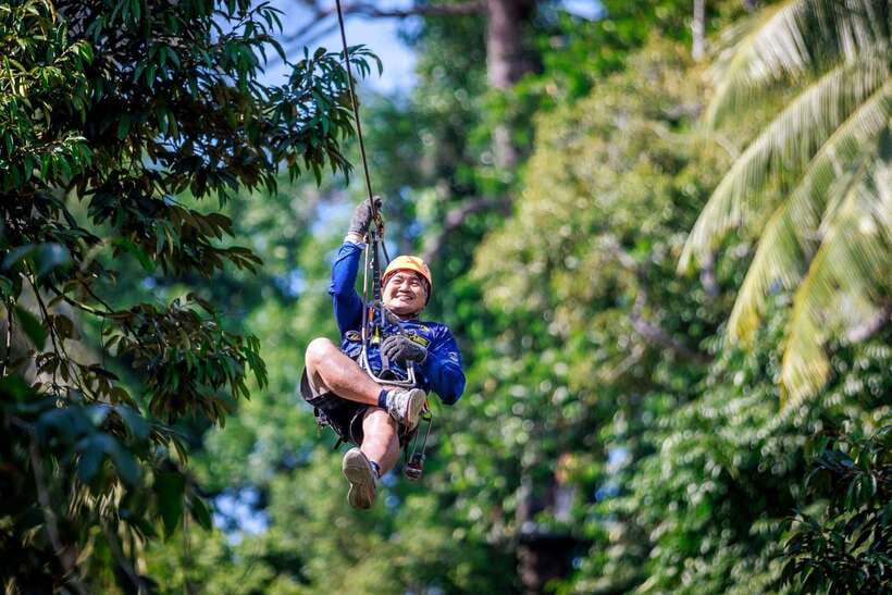 Koh Samui: Samui Zipline Adventure with Transfer service - From your hotel lobby to the jungle course