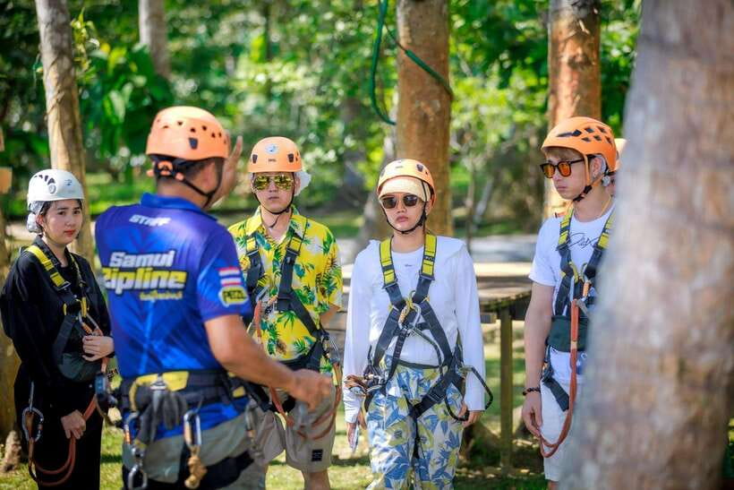 Koh Samui: Samui Zipline Adventure with Transfer service - Flying above Koh Samui’s trees