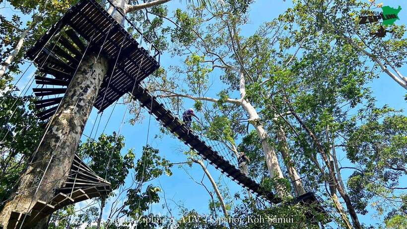 Koh Samui: Samui Zipline Adventure with Transfer service - What the $57 price includes