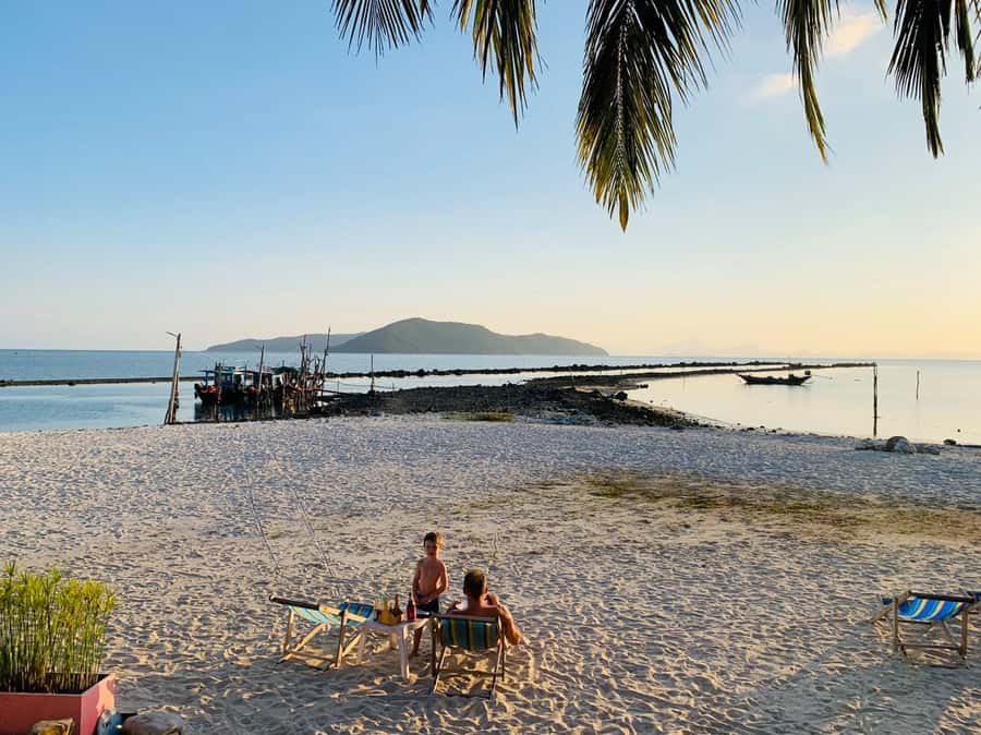 Koh Samui: Sunset Pig Island and Snorkeling Koh Tan w/Dinner - The sunset boat ride back to Samui